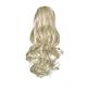 Love Hair Extensions Kunsthaar-Pferdeschwanz Gushy Bird mit Krokodilklemme 40,5 cm, 22/60/613 Beach Blonde/ Cream Blonde/ Pure Blonde