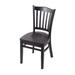 Holland Bar Stool Solid Wood Windsor Back Dining Chair Wood in Black | 33 H x 17 W x 21 D in | Wayfair 312018BlkBlk