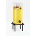 Cal-Mil One by One 5 Gal Infusion Beverage Dispenser Plastic/Acrylic in Black | 29 H x 11.75 W in | Wayfair 1132-5INF-13