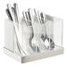 Cal-Mil 3 Slot Utensil Holder Plastic | 6 H x 8.25 W x 5.75 D in | Wayfair 3015-55