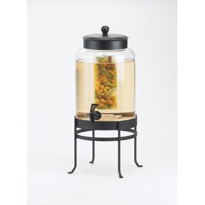 Cal-Mil Soho Infused Beverage Dispenser Glass in Black, Size 20.5 H x 10.0 W in | Wayfair 1580-2INF-13