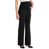 Maternity Full-Panel Wide Leg Career Pants