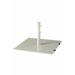 Tropitone Aluminum Free Standing Umbrella Base Aluminum in White | 15 H x 24 W x 24 D in | Wayfair SP24S15WF_PMT