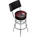 Trademark Global NBA 31" Swivel Bar Stool Metal in Gray | 41.75 H x 20 W x 20 D in | Wayfair NBA1100HC-AH