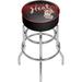 Trademark Global NBA Swivel 31" Bar Stool Upholstered/Metal in Gray | 31 H x 20 W x 20 D in | Wayfair NBA1000HC-MH