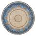 KNF Caribbean Sea Mosaic Table Collection - Oval Bistro Table, Pewter, 72" x 42" - Frontgate