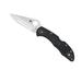 Spyderco Delica4 Lightweight Black FRN Handle FE Blade Fold Knife C11PBK