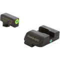 AmeriGlo Tritium Night Sights For Glock 17/19/22 Pro i-Dot set GRN / Lime Outline ProGlo Front with single GRN Rear GL-301