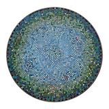 KNF Belize Mosaic Table Collection - Round Bistro Table, Espresso, 42" dia. - Frontgate