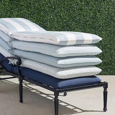 Single-piped Outdoor Chaise Cushion - Coachella Jewel, 80"L x 26"W - Frontgate