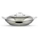 Bon Chef Cucina Round Stainless Steel Round Braiser w/ Lid Stainless Steel in Gray | 3 H x 12.875 W in | Wayfair 60006HF