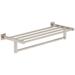 Symmons Duro 22 Inch Wall Mounted Towel Shelf w/ Installation Hardware Metal in Gray | 4.875 H x 23.81 W x 9.625 D in | Wayfair 363TS-22-STN