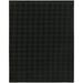 Garland Rug Diamond 7 ft. 6 in. x 9 ft. 6 in. Large Area Rug Black