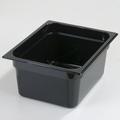 Carlisle Food Service Products 7.7 qt. Rectangle Plastic Food Storage Container Plastic in Black | 6 H x 10.38 W x 12.75 D in | Wayfair 10222B03