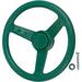 Swing Set Stuff Steering Wheel Plastic in Green | Wayfair SSS-0002-G