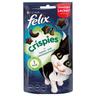 Felix Crispies Snack per gatto - Set %: 3 x 45 g Agnello & Verdure