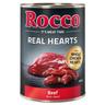 Rocco Real Hearts 6 x 400 g - Manzo con Cuori di Pollo interi