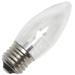 Satco 09154 - 1.4W ETC/LED/120V/CD S9154 Blunt Tip LED Light Bulb