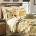 Tommy Bahama Home Tommy Bahama Birds of Paradise Cotton Ivory 4 Piece Comforter Set Polyester/Polyfill/Cotton in Green/White | Wayfair 205545