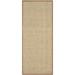 SAFAVIEH Natural Fiber Arbor Border Runner Rug Natural/Brown 2 6 x 12