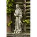 Campania International St. Francis w/ Animal Statue, Copper in Brown | 17.75 H x 5.25 W x 4.25 D in | Wayfair R-112-BR