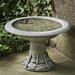 Campania International Dragonfly Small Birdbath Concrete in Gray | 9.75 H x 14.5 W x 14.5 D in | Wayfair B-149-GS