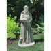 Campania International St. Francis w/ Animals Statue, Copper in Gray | 36 H x 17 W x 14 D in | Wayfair R-027-GS