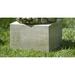 Campania International Textured Sm Pedestal Concrete | 8 H x 12 W x 12 D in | Wayfair PD-174-AL