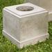 Campania International Classic Pedestal Stone, Copper in Gray | 11.75 H x 12.5 W x 12.5 D in | Wayfair PD-169-EM