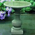 Campania International Siena Birdbath Concrete, Copper in Green | 17.5 H x 16 W x 16 D in | Wayfair B-075-VE