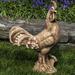 Campania International Antique Rooster Statue, Copper in Brown | 20.75 H x 15 W x 8 D in | Wayfair A-500-NA