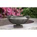 Campania International Smithsonian Cast Stone Urn Planter Concrete, Copper in Gray | 15.25 H x 31.25 W x 25.5 D in | Wayfair P-530-GS