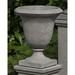 Campania International Linwood Cast Stone Urn Planter Concrete in Brown | 28.25 H x 13.5 W x 13.5 D in | Wayfair PPD-600-BR