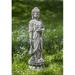 Campania International Standing Lotus Buddha Statue, Copper in Green | 19 H x 5.25 W x 5 D in | Wayfair OR-133-VE