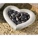 Campania International Heart Shell Statue Concrete | 3 H x 12 W x 10 D in | Wayfair SH-100-CB