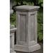 Campania International Pedestal Concrete | 22.5 H x 10.25 W x 10.25 D in | Wayfair PD-204-VE