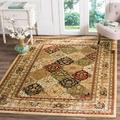 SAFAVIEH Lyndhurst Oliva Traditional Bordered Area Rug Multi/Black 4 x 6