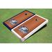 All American Tailgate 2' x 4' Rosewood Alternating Border Cornhole Board Set Solid & Manufactured Wood in Brown | 8 H x 24 W x 48 D in | Wayfair