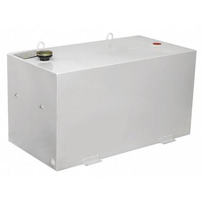 CRESCENT JOBOX 484000 100 Gallon White Rectangular Steel Liquid Transfer Tank