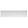 IVES 8200 US32D 4X16 Door Push Plate, Stainless Steel, 16"L x 4"W, 0.050" Proj.