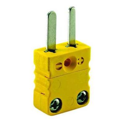 DAYTON 36GK84 Thermocouple Plug,K,Yellow,Miniature