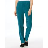 Blair Women's Knit Corduroy Pants - Blue - PXL - Petite