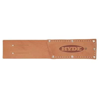 HYDE 56500 Tool Pouch, Tool Sheath, Tan, Synthetic Leather, 1 Pockets