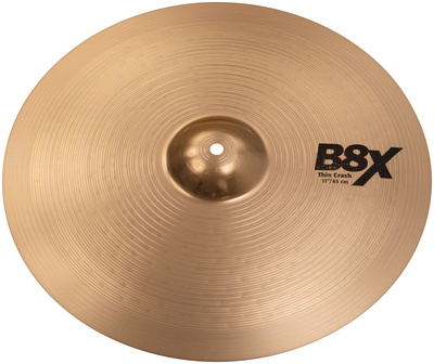 Sabian 17" B8X Thin Crash