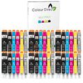 Colour Direct 550 551 Compatible Ink Cartridges for Canon Pixma iP8750 MG6340 MG6350 MG7150 MG7500 MG7550 CLI-551XL/ PGI-550XL - 36 Pack (6 Sets + 6 Grey)