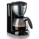 Braun Household CaféHouse PurAroma DeLuxe Kaffeemaschine KF 570/1 – Filterkaffeemaschine mit Glaskanne für 10 Tassen Kaffee, Kaffeezubereiter für einzigartiges Aroma, 1100 Watt, schwarz/edelstahl