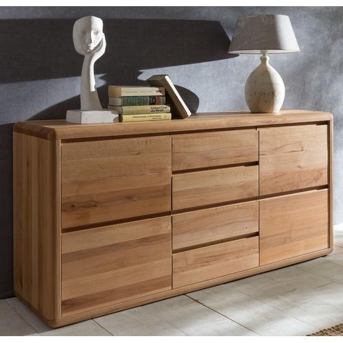 Sideboard 140 cm Kernbuche massiv Verona