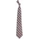 Mississippi State Bulldogs Woven Checkered Tie - Maroon/Gray