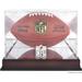 NFL Shield Mahogany Football Logo Display Case with Mirror Back