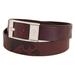 Iowa Hawkeyes Brandish Leather Belt - Brown